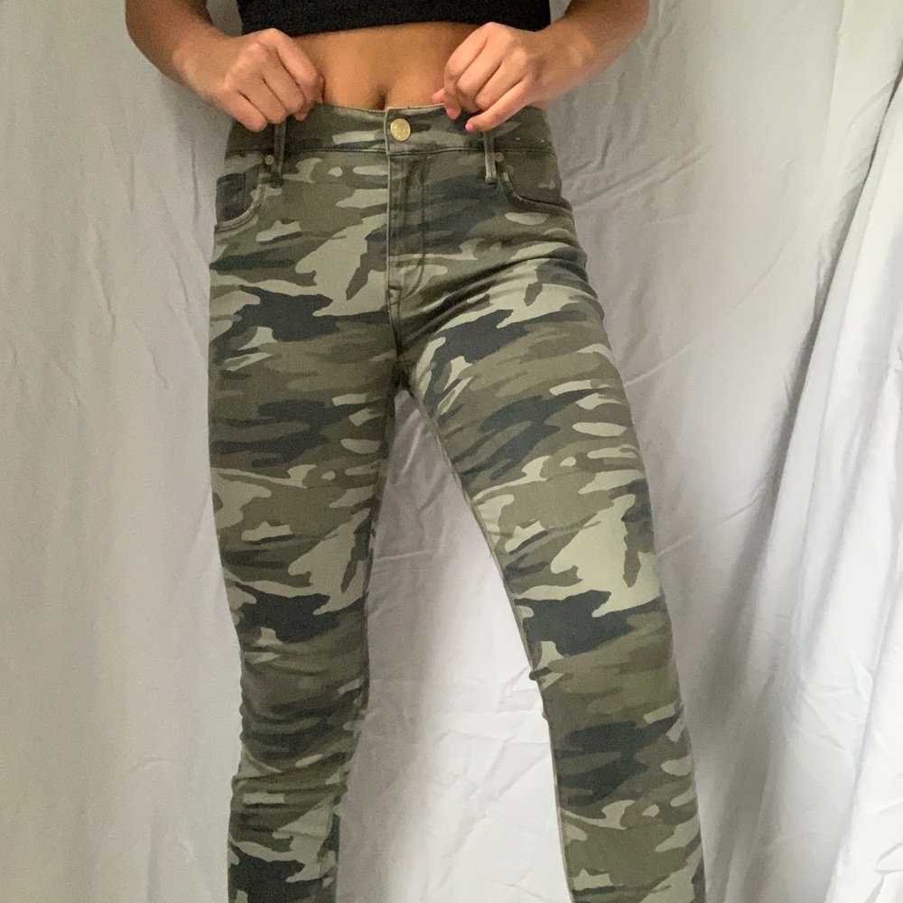 Camo jeans